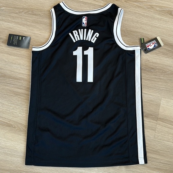 Kyrie Irving Brooklyn Nets Swingman Jersey Icon Edition Black Nba men’s s xl 3x - Picture 6 of 6
